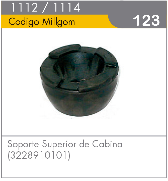 Soporte Superior de Cabina