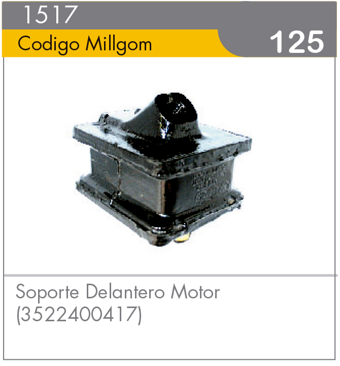 Soporte Delantero Motor