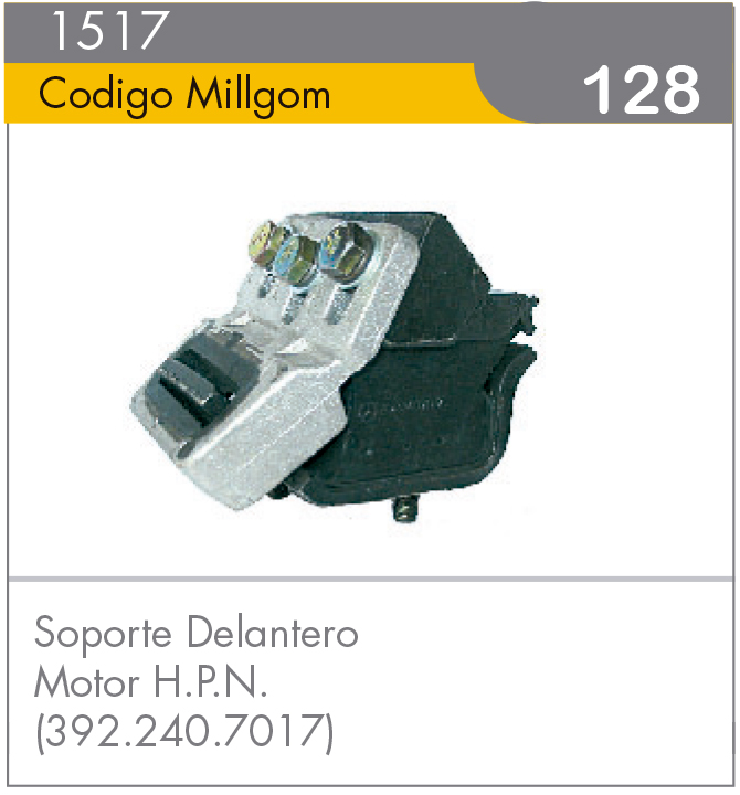 Soporte Delantero Motor H.P.N.