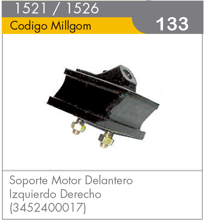Soporte Motor Delantero Izq./Der.