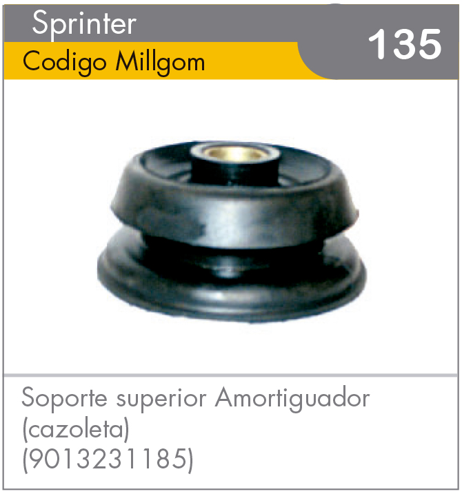 Soporte Superior Amortiguador (Cazoleta) Sprinter