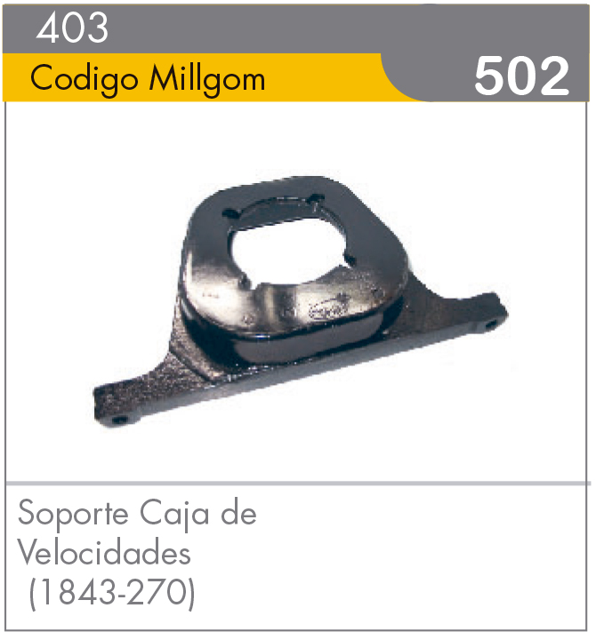 Soporte de Motor 505