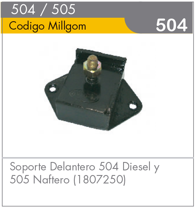 Buje de Suspensión 504/505