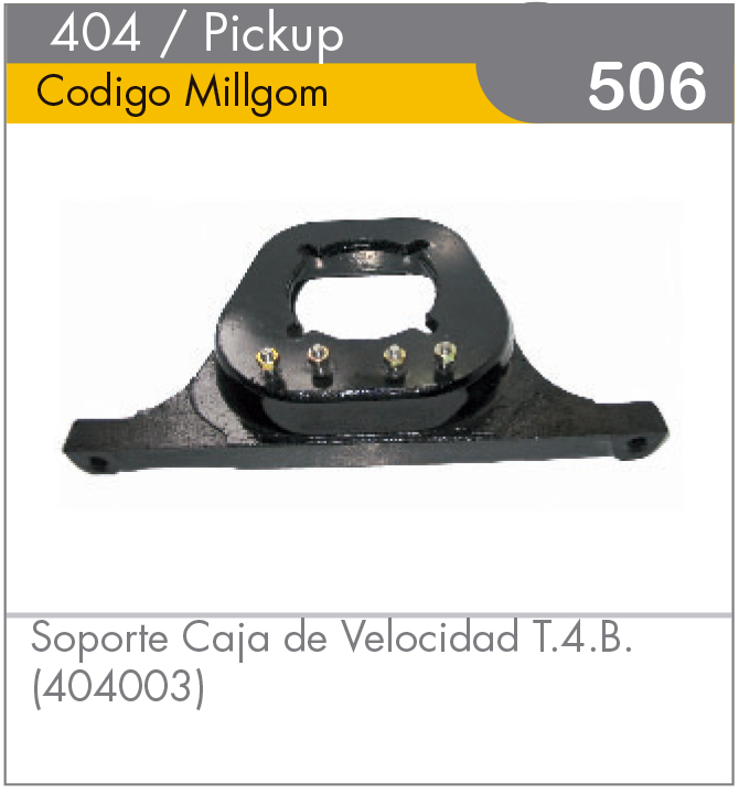 Soporte de Amortiguador 504/505