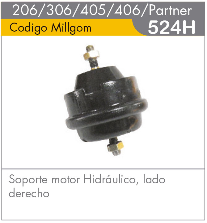 Soporte de Amortiguador Hidráulico 207