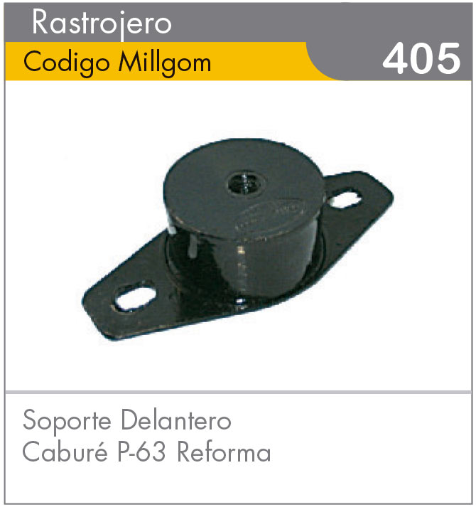 Soporte Trasero de Motor Rastrojero