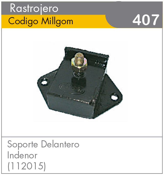 Soporte de Amortiguador Rastrojero