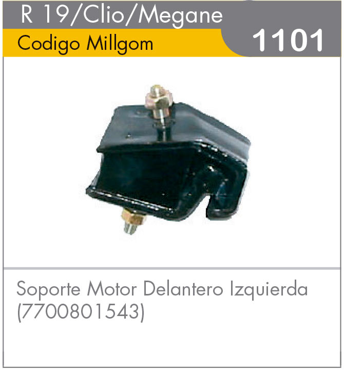 Soporte Motor Delantero Izquierdo R19/Clio/Megane