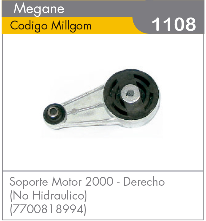 Soporte de Motor Derecho Megane 2000