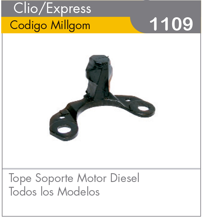 Tope de Soporte Motor Diesel Clio/Express