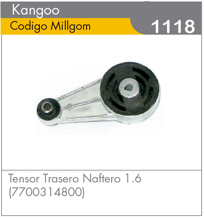 Tensor Trasero de Motor Kangoo 1.6 Naftero