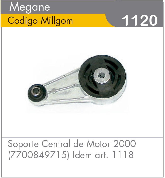 Soporte Central de Motor (Tensor de Correa) Megane 2000