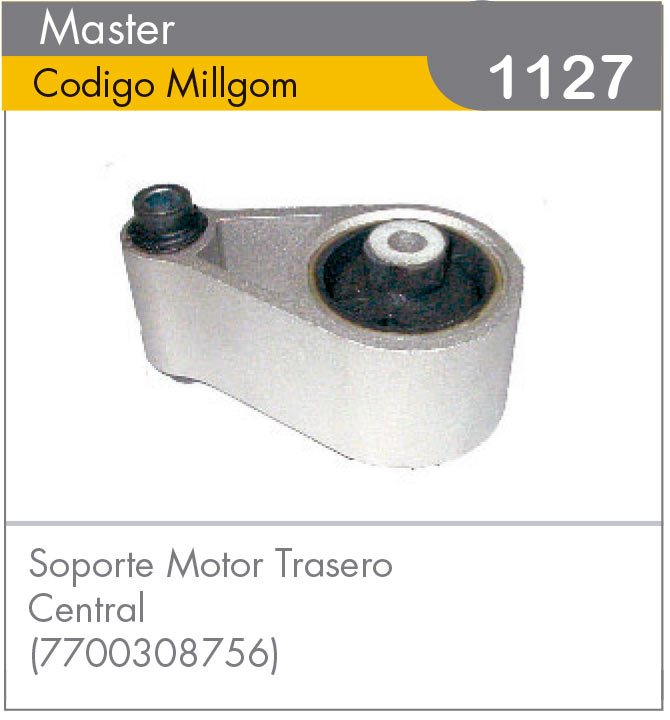 Soporte Motor Trasero Central Master