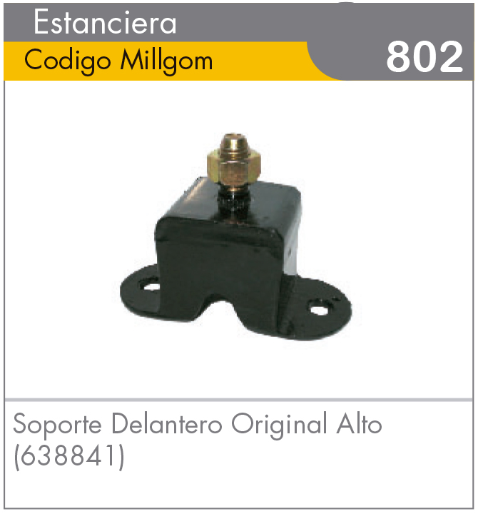 Soporte Delantero de Motor 19