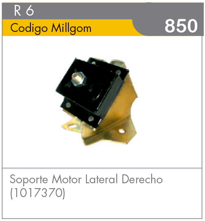 Soporte Motor Lateral Derecho R6