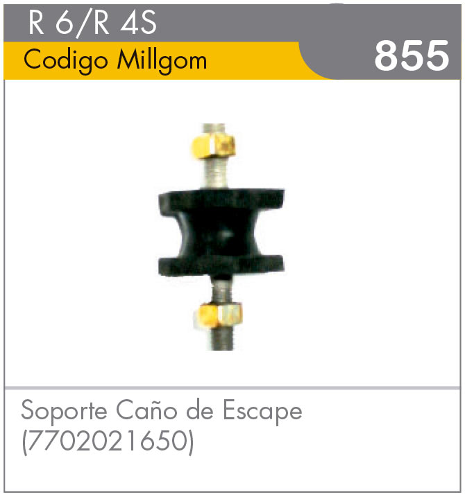 Soporte de Caño de Escape R6/R4S