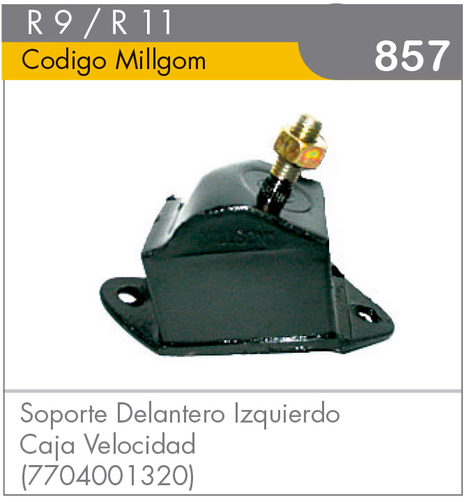 Soporte Delantero Izquierdo de Caja R9/R11