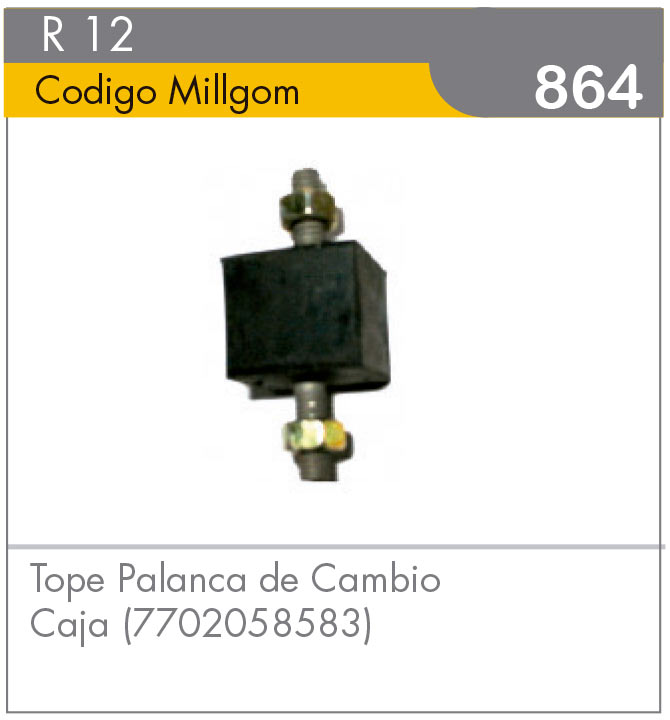 Tope de Palanca de Cambio R12