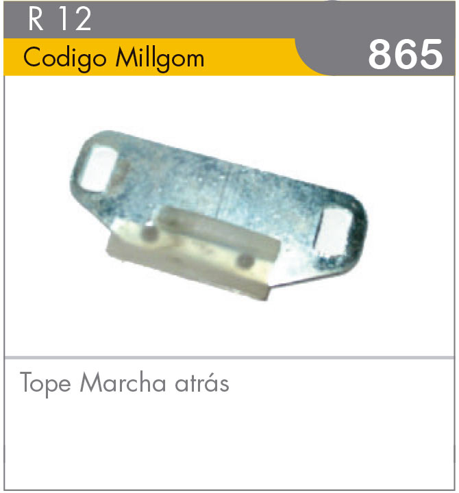 Tope de Marcha Atrás R12