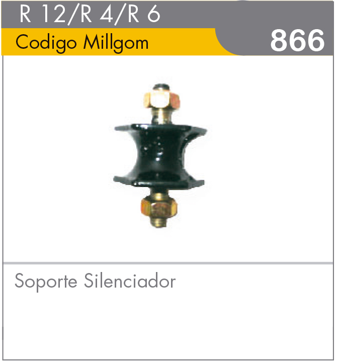 Soporte de Silenciador R12/R4/R6