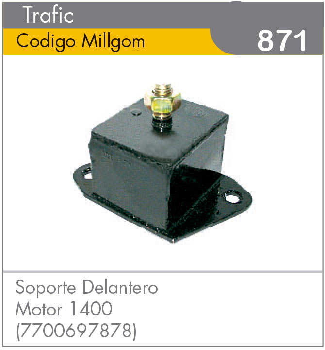 Soporte Delantero de Motor Trafic 1.4