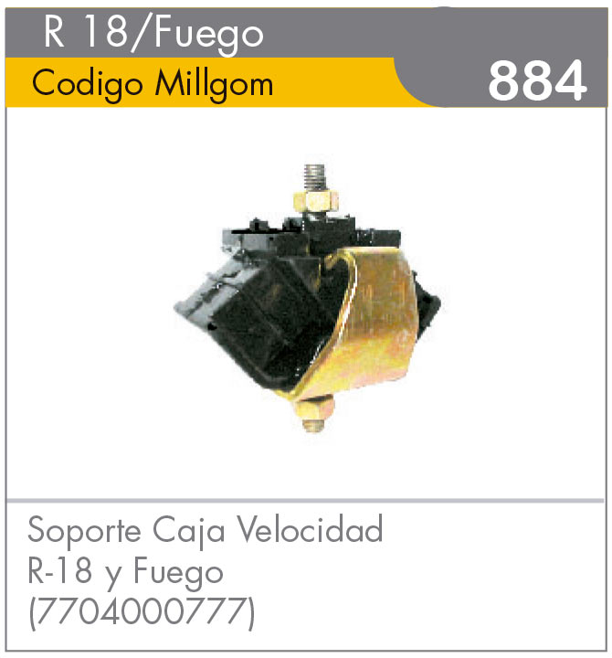 Soporte de Caja R18/Fuego