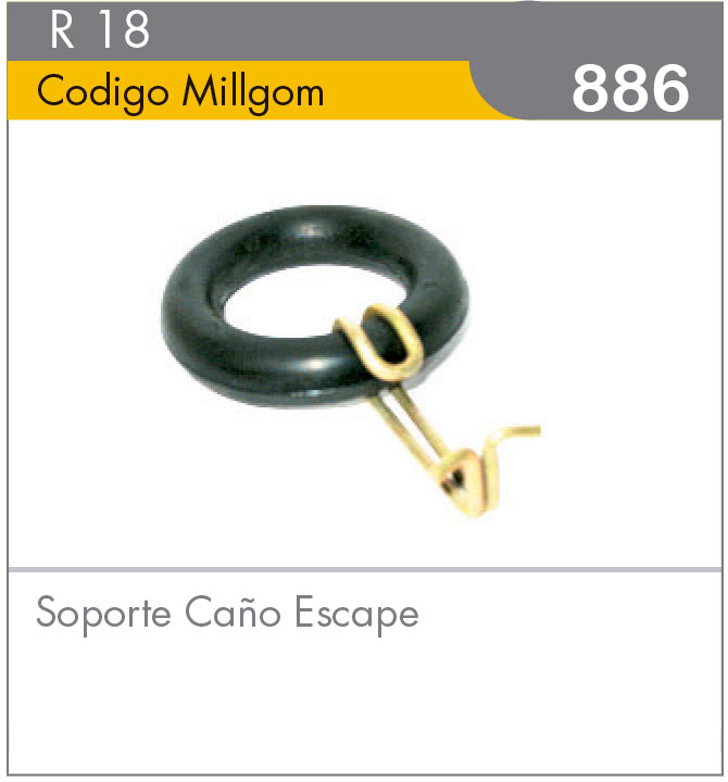 Soporte de Caño de Escape R18