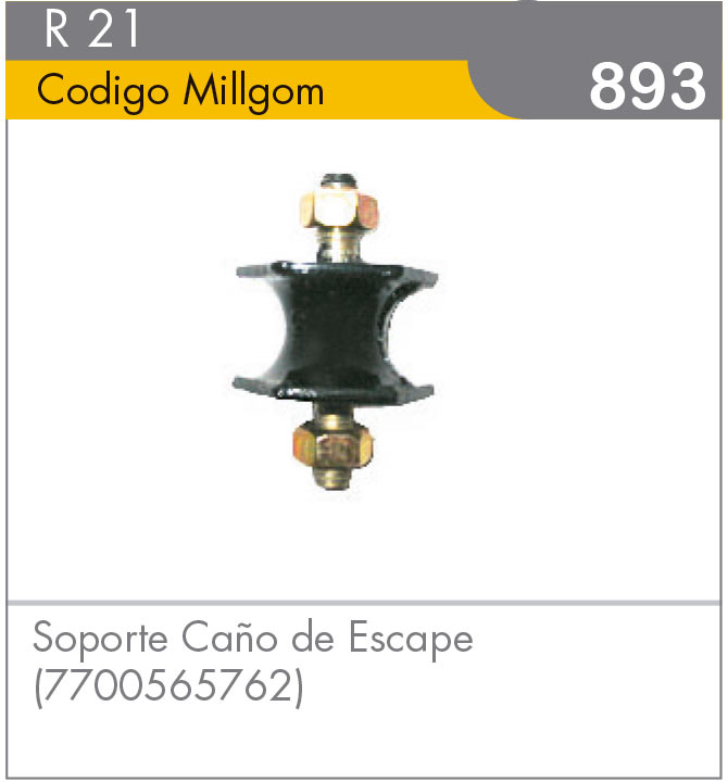 Soporte de Caño de Escape R21