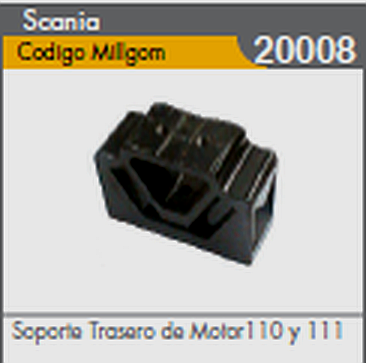 Soporte Trasero de Motor 110/111 Scania