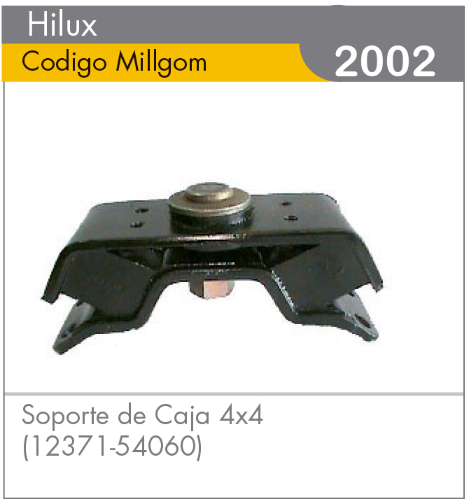 Soporte de Caja 4x4 Hilux