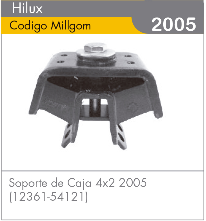 Soporte de Caja 4x2 Hilux 05